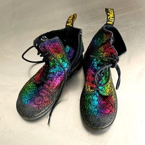 Kids Size US Size 3. Dr. Martens AirWair with “Bouncing Soles”